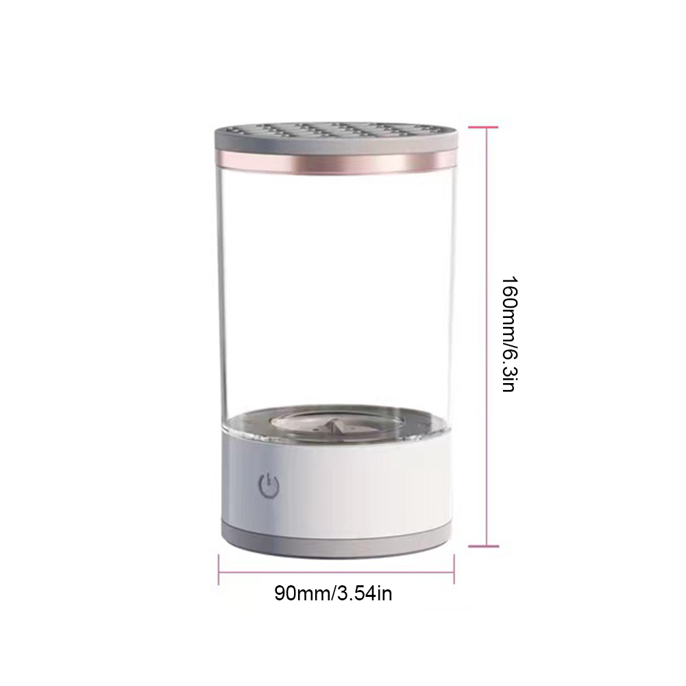 Makeup Brush Cleaner Machine USB Powered Electric Make-Up Brush Cleaner Dryer Dust-Proof for All Size Beauty Makeup Brushes Set