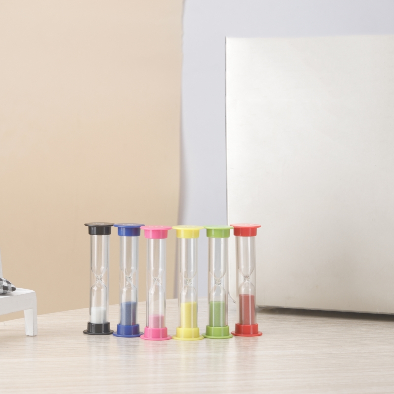 Creative Hourglass Timer Colorful Sand Timers Plastic 30s/1/2/3/5/10mins Sand Clock Timer Kitchen Kids Room Small Sandglass Gift