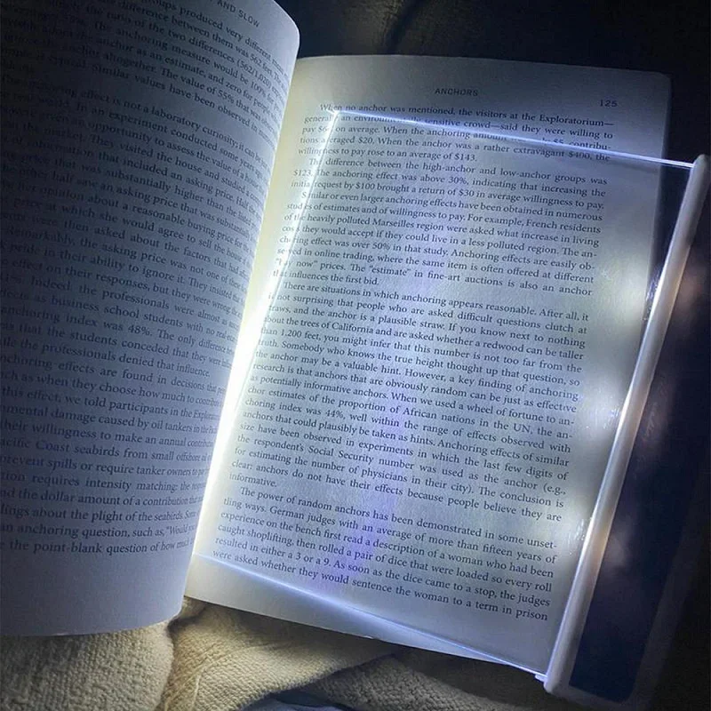 1Pc LED フラットパネルナイトビジョン読書灯目の保護読書灯学生ナイトライトクリエイティブ LED ブックアイケアライト