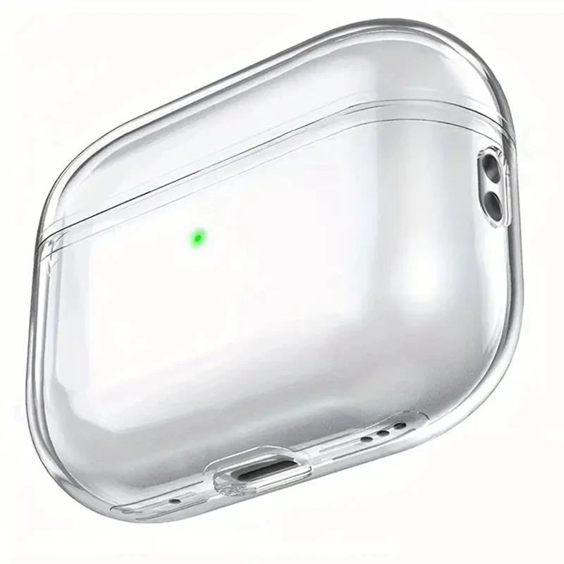 Soft Clear TPU Earphone Case For Airpods Pro 3 2025 Airpods 4 2024 Shockproof Transparent Cover For Airpods 2 3 2021 Shell Case
