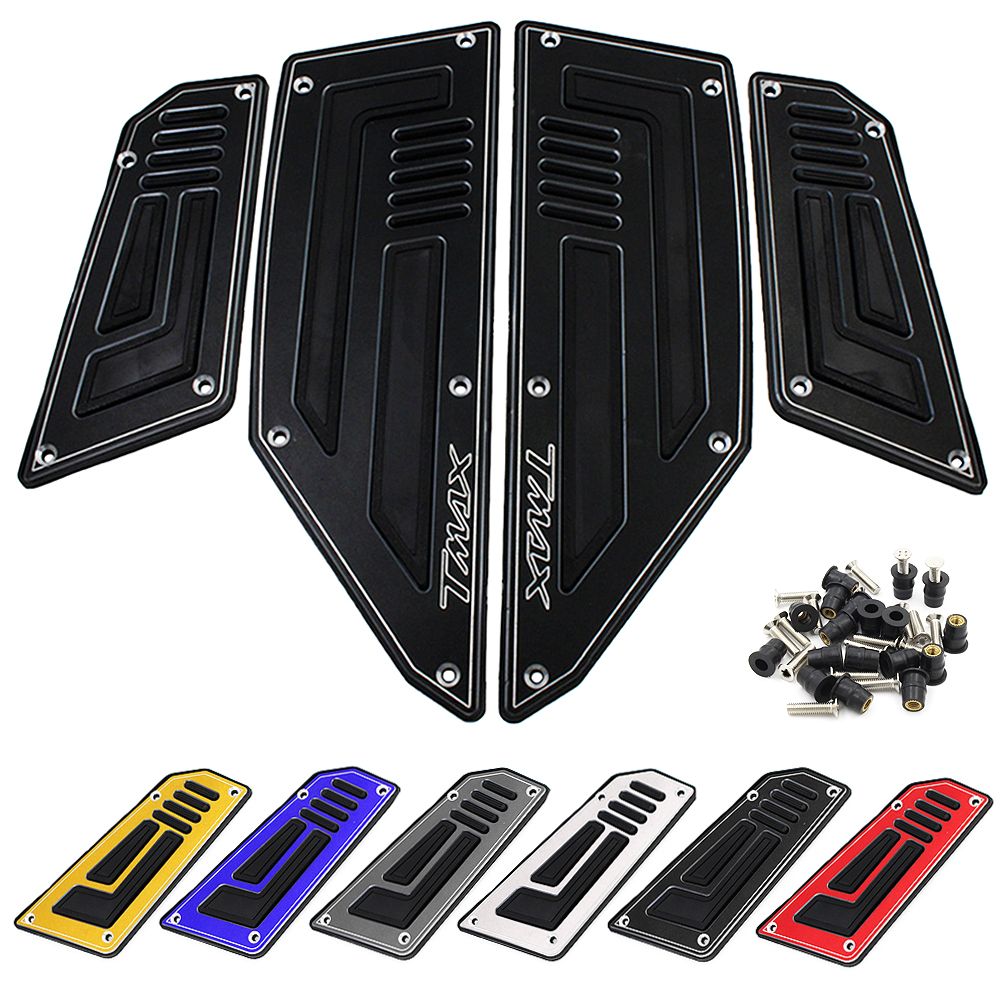 ヤマハ TMAX530 TMAX 530 T-MAX 530 2012 2013 2014 2015 2016 オートバイアクセサリーフットボードステップフットペグプレートパッド