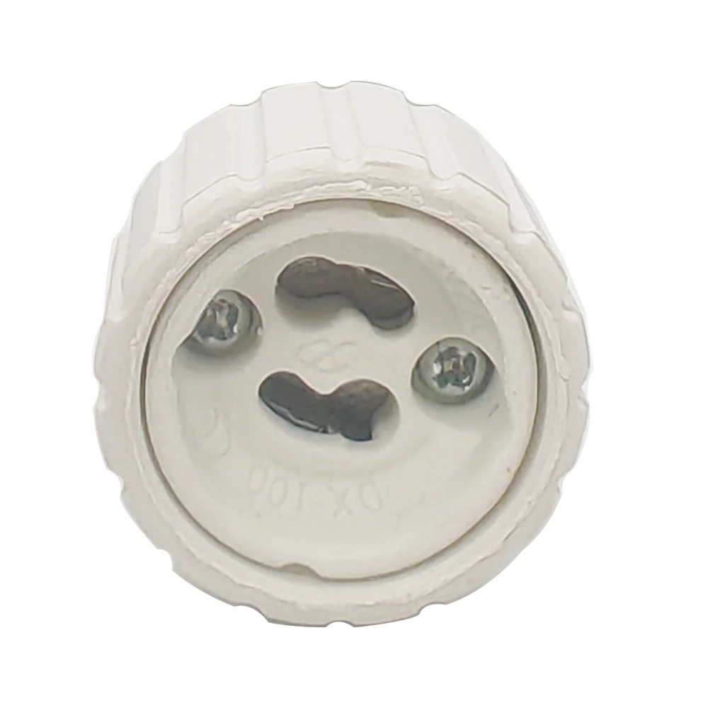 2pcs GU10 to Gu10 Gu10-Gu10 CFL LED Spotlight Socket Extender Lamp Bub Base Holder Converter Adapter