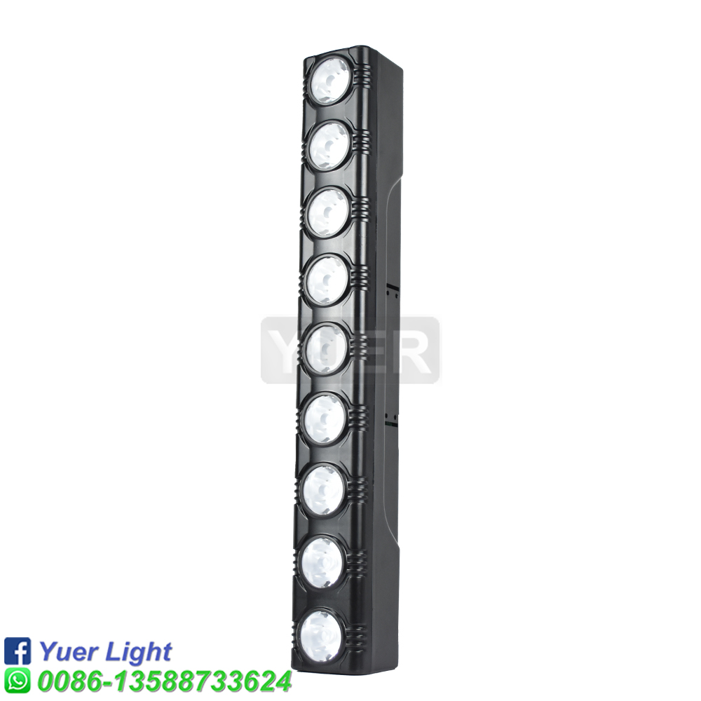 YUER NEUE 9X12W Fernbedienung LED Bar Licht/disco licht RGBW 4in1 Par DMX512 LED waschen licht Musik Party bühne DJ Ausrüstung Bar