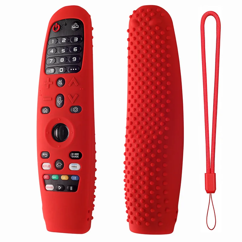 Funda protectora de silicona para mando a distancia, funda protectora adecuada para LG Magic TV AN-MR19BA/MR18BA/MR20GA/AKB 75855501 /AN-MR600