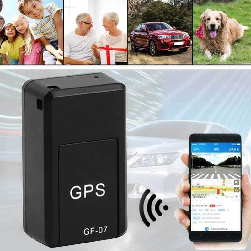 Мини GPS-позиционер Xiaomi GF07, позиционер слежения, отслеживание в реальном времени, удаленное позиционирование автомобиля, мобильная запись, защита от потери