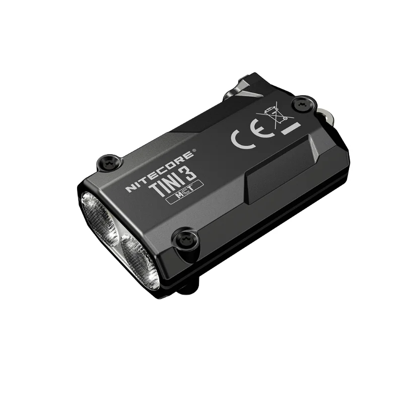 NITECORE TINI3 Inteligente 600 Lúmenes MCT UHE LED Múltiples Temperaturas de Color Linterna EDC