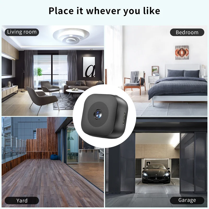 4K HD Pixels Camera Wireless WiFi Remote Monitor Motion Detection Smart Alarm Night Vision Camera Security Protection New 2025
