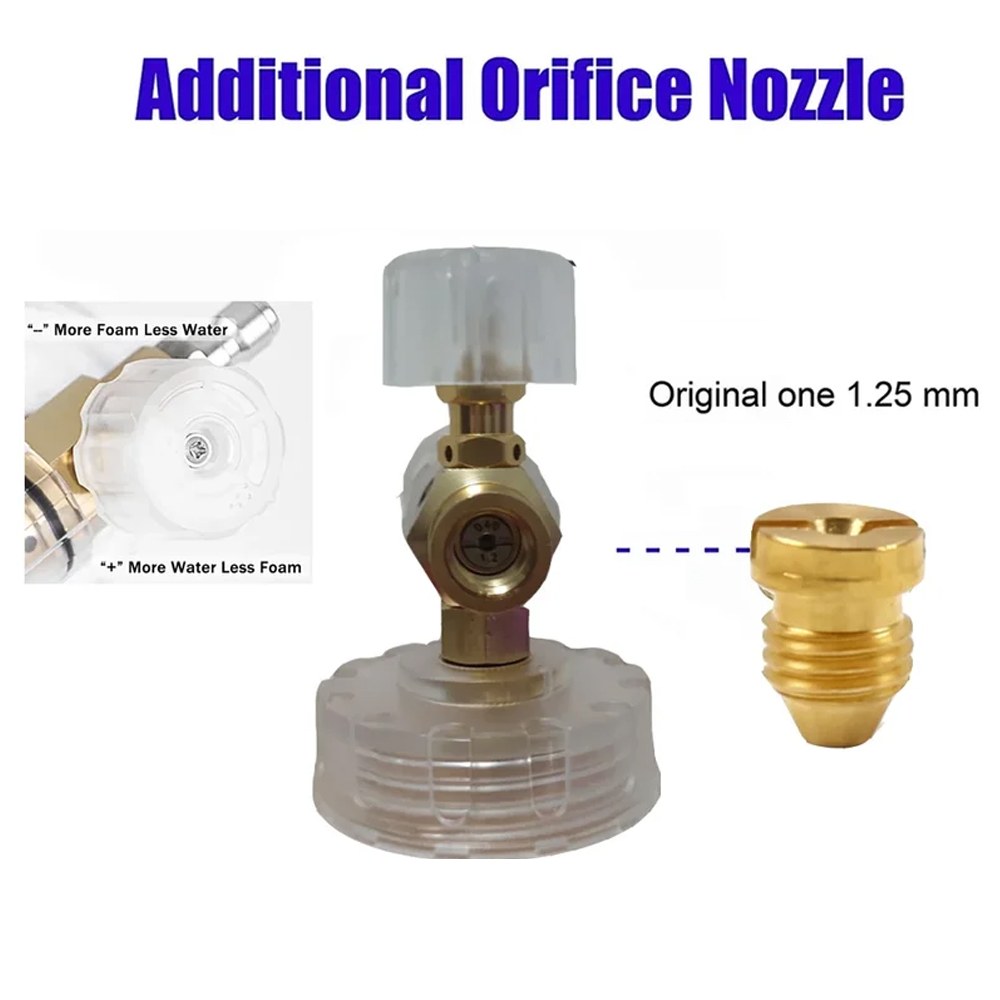 Snow Foam Lance Foamer Cannon Gun Soap Foam Generator High Pressure Car Washer Accessories for Karcher Nilfisk Parkside WAP