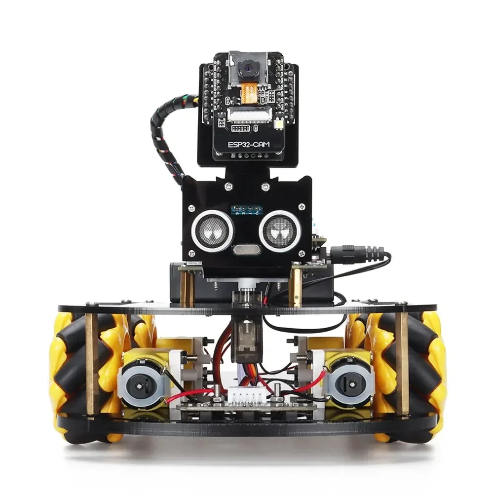 Esp32 cam wifi smart roboter auto starter kit ESP32-CAM programmierung pädagogisches lernen tt motor mecanum rad chassis kit ultras