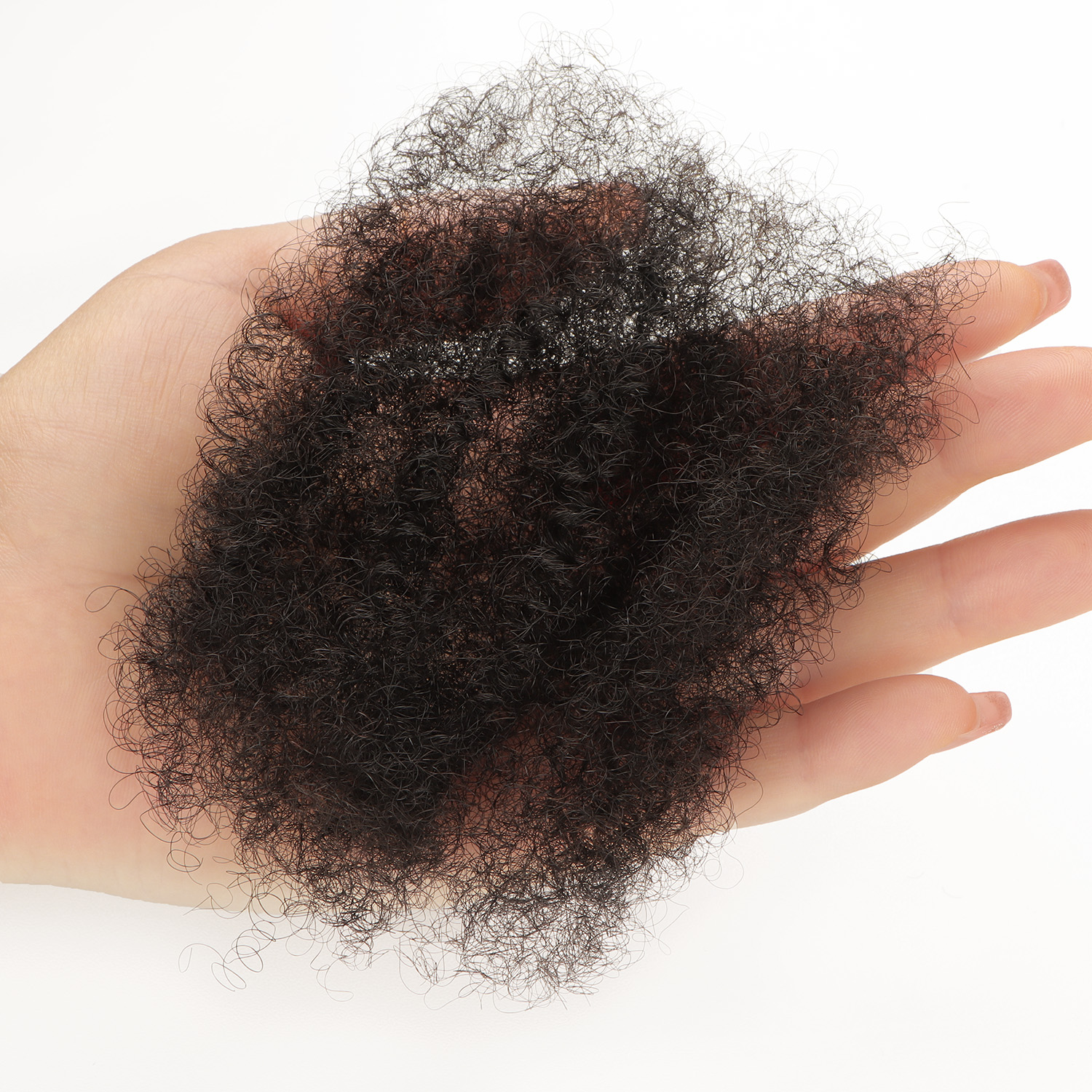 アフロ-ドレッドヘア,人間の髪の毛,自然な色,元の色,編み込み用,1パック,30g, 1個