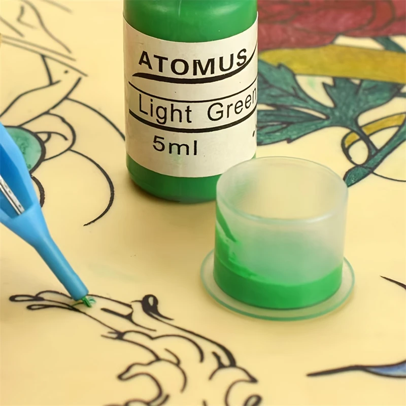 Jc tatuagem 100 peças tampas descartáveis de tinta de tatuagem s/m/l/xl copos de tinta de tatuagem com base pigmento de plástico transparente recipiente de maquiagem permanente