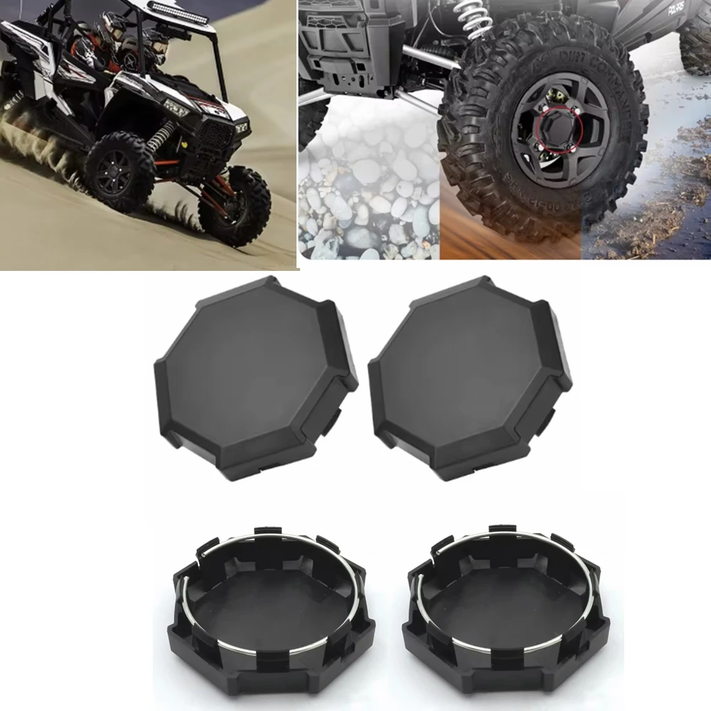 Nakładki na piasty kół UTV do Polaris Sportsman RZR 900 900S 1000 XP 4 Turbo 1522216 -655 Osłona wtyczki felgi koła