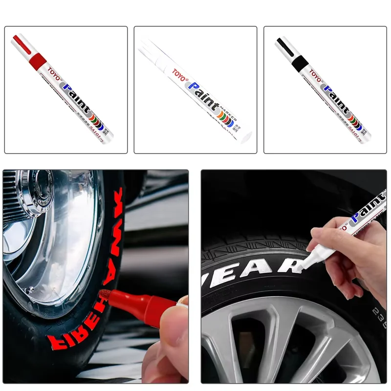 Wodoodporny pisak do opon samochodowych do BMW E46 E49 F30 F80 E36 E46 E93 E92 F34 F31 Z4