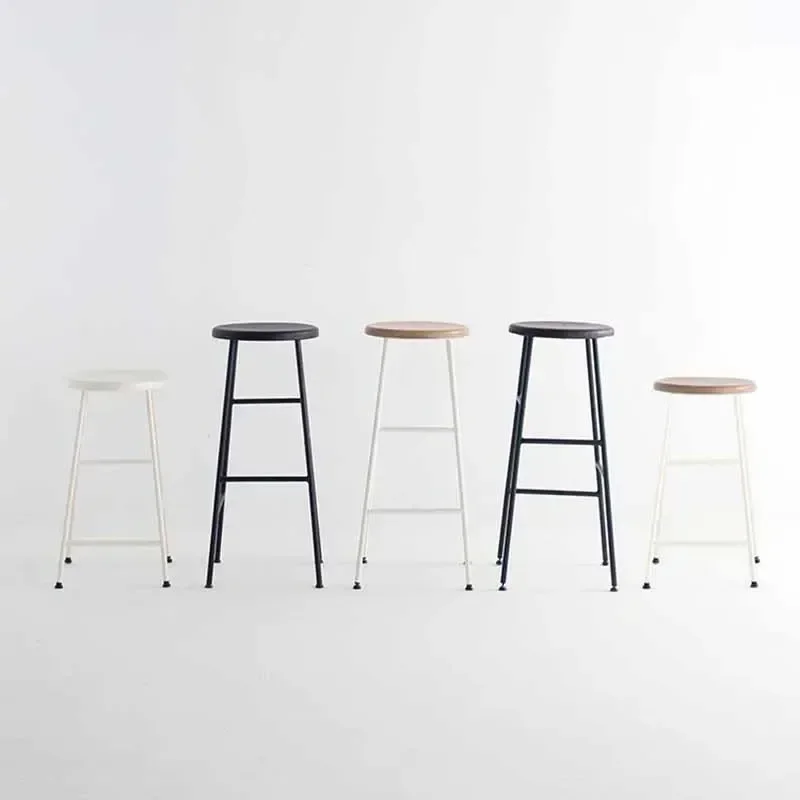 Sandalyesi-ミニマリストの木製バーチェア,金属製ダイニングチェア,屋外ゲーム,キャンプ,家庭用家具