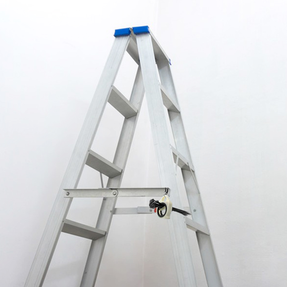 Plástico reutilizável Fluorescente Cable Tie, Organizador de Cable Tie, Fio elétrico Ties Clip, Zip portátil Arranjo