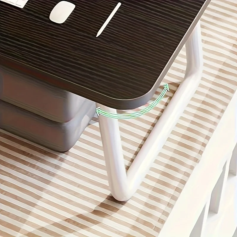 Multifunctional Folding Desk for Bed and Sofa, Portable Lap Study and Laptop Table with Stabilizing Legs, Versatile Workstation