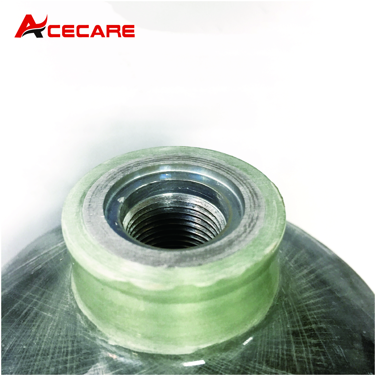 Acecare 4500PSI 300Bar 3L cilindro in fibra di carbonio serbatoio d'aria ad alta pressione HPA cilindro Scuba Diving Tank Thread M18 * 1.5