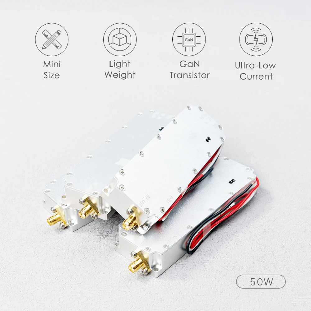 200-300MHz 50W GAN Module Power Amplifier RF Signal Module Signal Sweep Signal Source