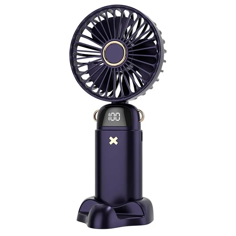 Mini-Handheld-Kleinventilator, tragbar, tragbar, leise, für Büro, Schreibtisch, Studenten auf dem Schlafsaal, Aufladen, Outdoor-Handventilator, klein