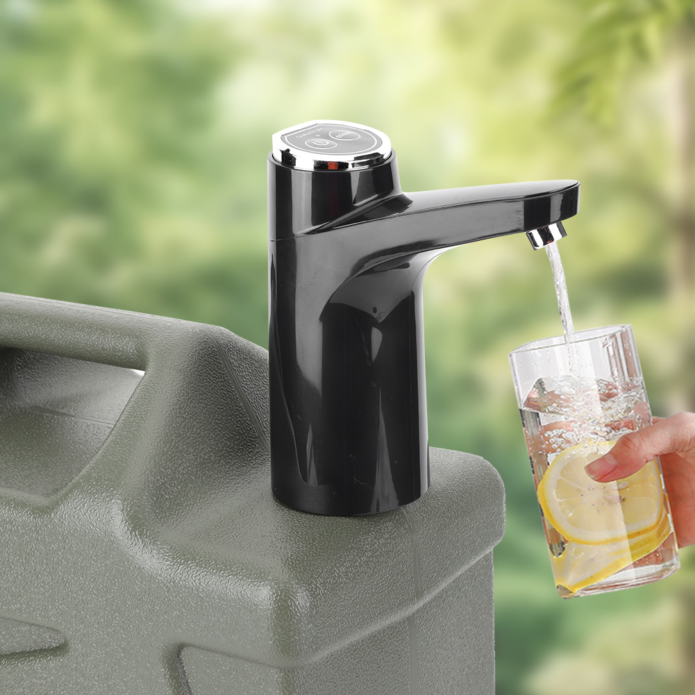 Distributeur d'eau Portable, pompe à eau électrique, interrupteur à une touche, dispositif de pompage d'eau sans fil pour réservoir d'eau de Camping