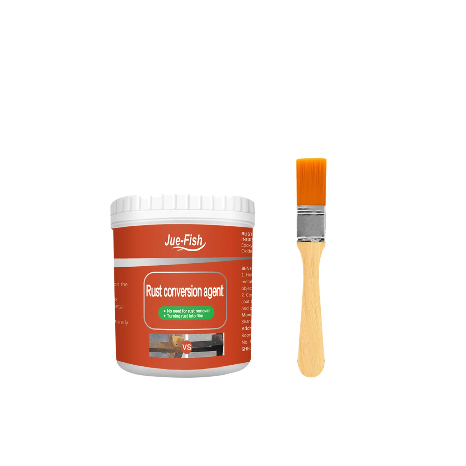 100/300g โลหะ Rust Remover สีอัตโนมัติโลหะตัวแทนการแปลงกันน้ําป้องกันการกัดกร่อนบํารุงรักษารถยนต์ Rust Removal Converter