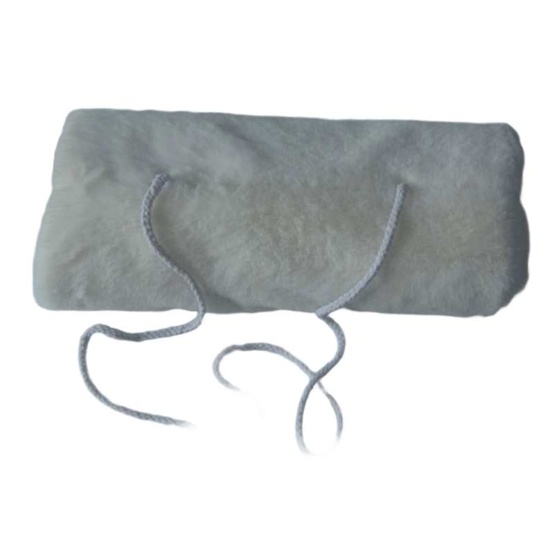 Winter Warm Plush Hand Muff Adult Unisex Cold Weather Hand Warmers with Pocket