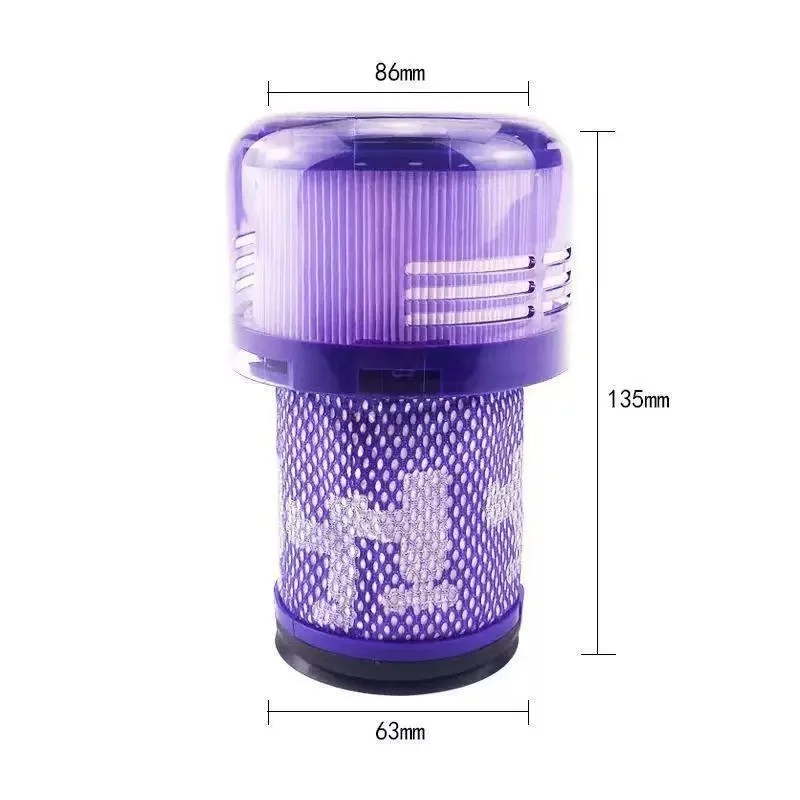 Para Dyson V12 / V12 slim / V12 detectar accesorios de detección delgada para Dyson filtro ciclónico repuestos de aspiradora
