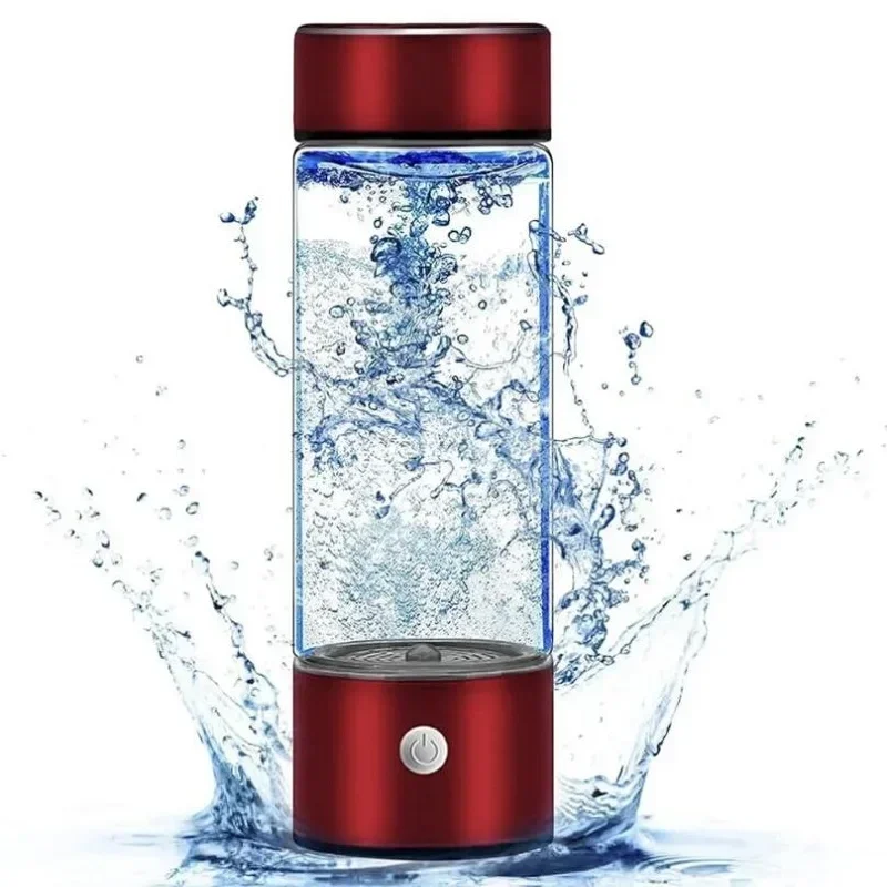 420ml Waterstofrijke Waterbeker Elektrische Waterstofrijke Watergenerator Fles Titanium Kwaliteit Filter Draagbare Antioxidant Lonizer