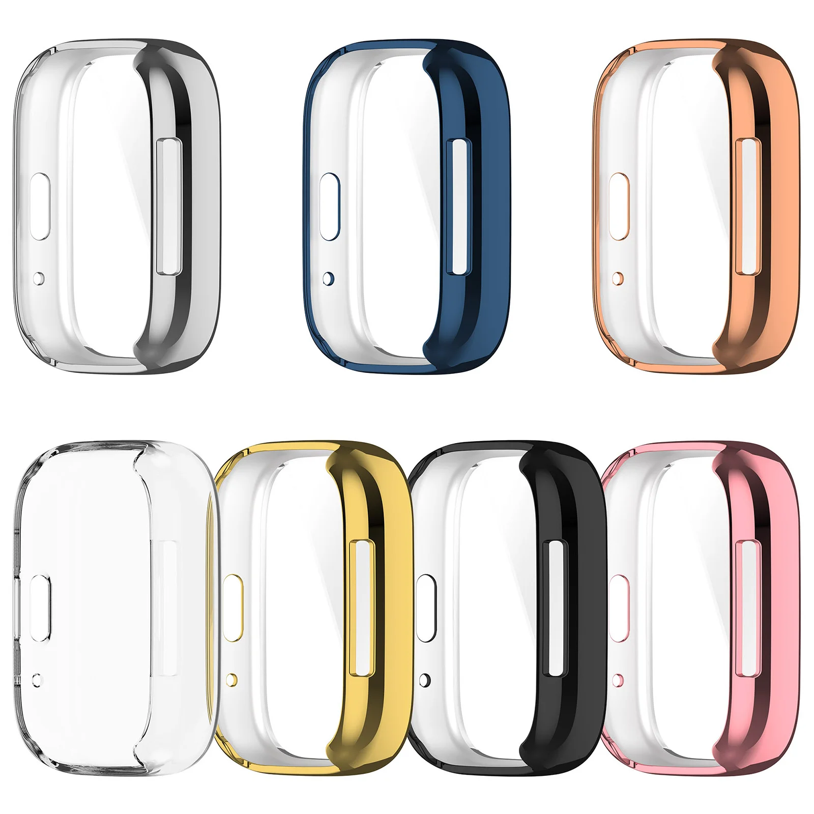 TPUซิลิโคนอ่อนกรณีแก้วสําหรับRedmi Watch 3 Active 3 Liteสมาร์ทสายนาฬิกาป้องกันหน้าจอสําหรับXiaomi Redmiนาฬิกา 3