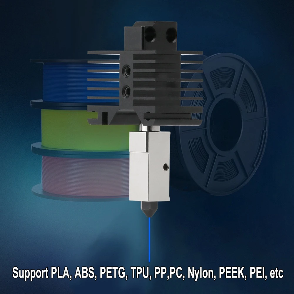 P1P Hotend ชุดอัพเกรดสําหรับ Bambulab p1s Hotend V2.0 Bi โลหะ Heatbreak X1 คาร์บอน P1P Thermistor หัวฉีดทองเหลืองสําหรับไม้ไผ่ Lab X1C