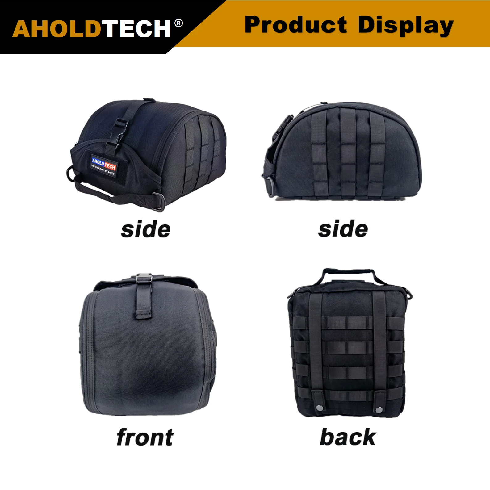 Aholdtech Genuine Tactical Helmet Storage Bag for Carrying Fast MICH Wendy Helmet