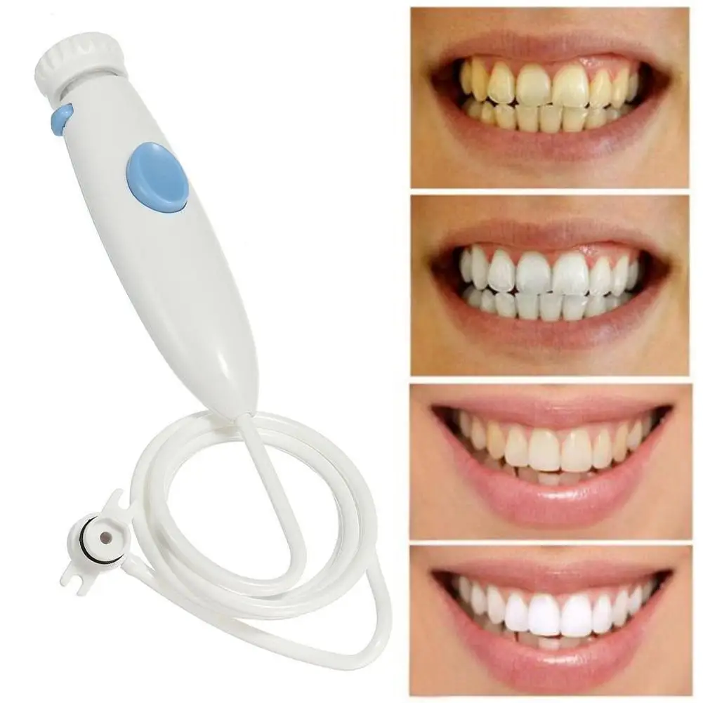1SEt Water Flosser 치과 워터 제트 교체 튜브 호스 WP-100/ WP-100EC waterpik Jiebi 핸들 성인 구강 관리