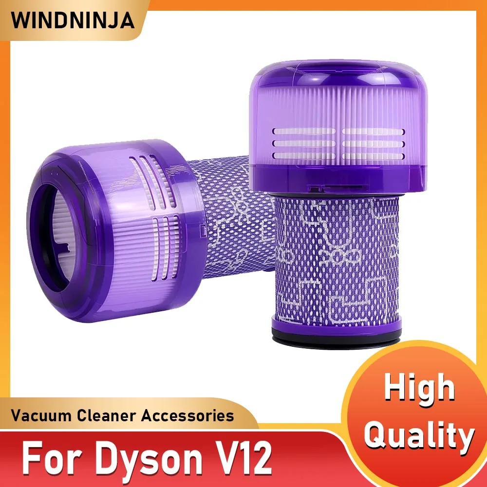 Filtr HEPA do odkurzacza bezprzewodowego Dyson V12 Detect Slim, zamiennik filtra, akcesoria, zmywalny filtr przeciwpyłowy, część zamienna