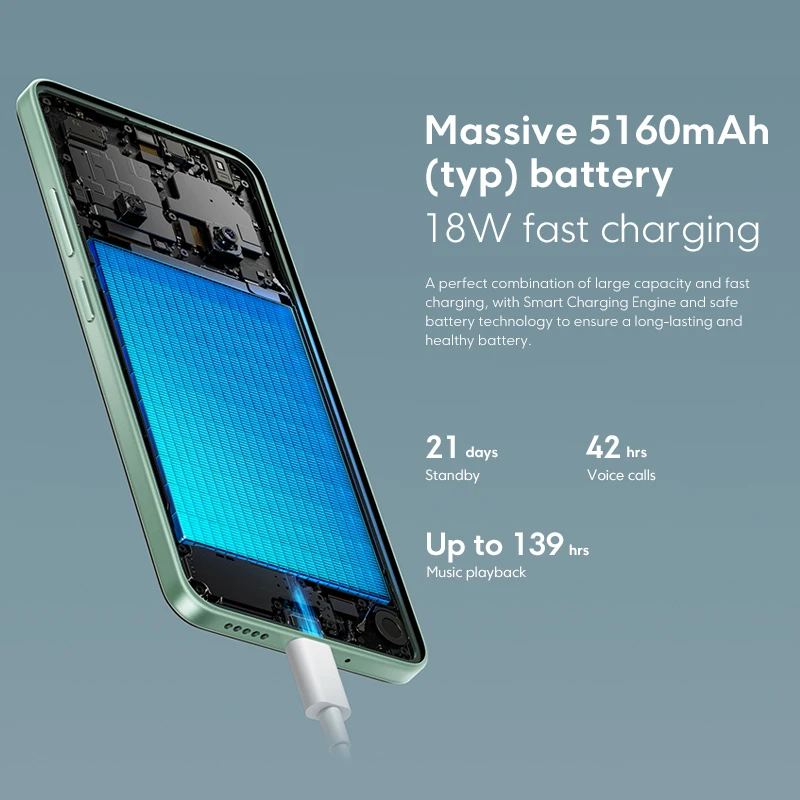 POCO C75 Smartphone versión Global, Helio G81-Ultra, cámara dual ia de 50MP, batería de 5160mAh, 6,88 pulgadas, pantalla de 120Hz, NFC