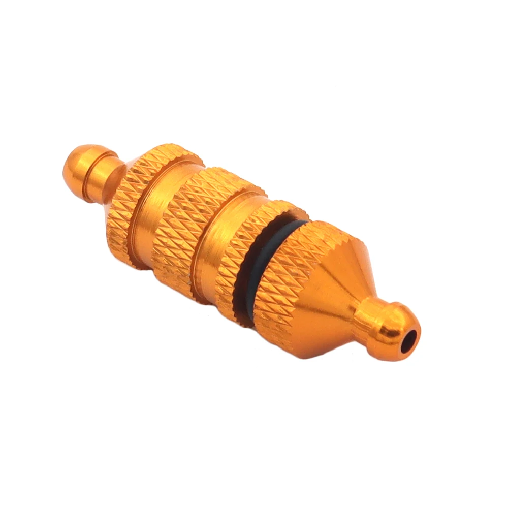 1 Chiếc Nhôm Lọc Nhiên Liệu Nitro 1/8 1/10 RC Xe Ô Tô Mô Hình Các Bộ Phận Dự Phòng HSP Đua 02156 HSP 94122 94188 Traxxas TRX4