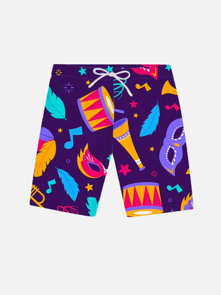 Funny Causal Pattern 3D Print Men's Short Pants Women 3D Printed Swimsuit Swim Trunks Beach Shorts Skateboard Sport  Ice Shorts