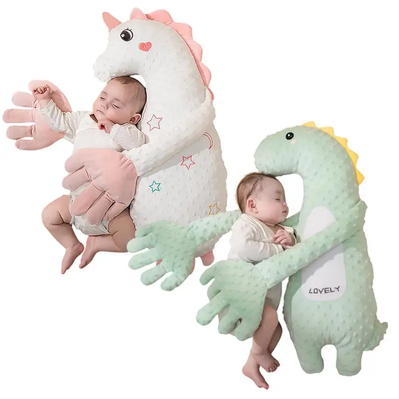 Baby Sleeping Patting Doll Pillow Electric Stuffed Animal Sleep Soothers Adjustable Speed Remote Control Sleep Calming Toys