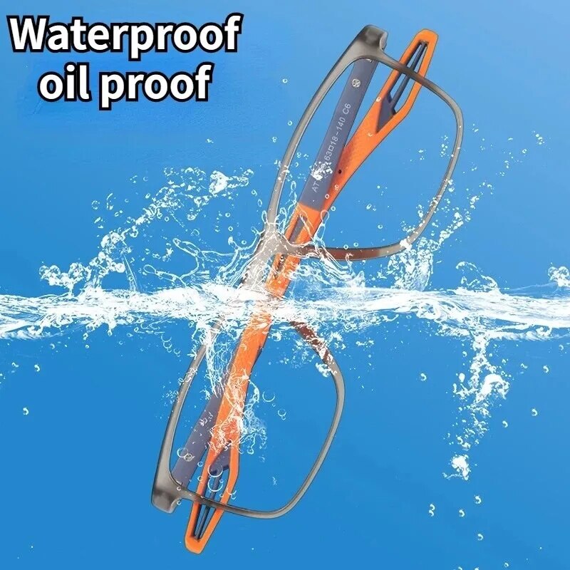 Mode TR90 Leesbril voor Mannen Lente Been Sport Presbyopie Bril Anti Blauw Licht Bril + 100 ~ + 400
