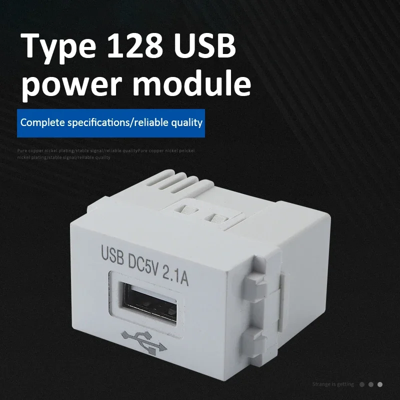 USB Power Module Mobile Phone Charging Panel DC 5V2.1A Transformer Charging Power Socket Switching Adapter Charging Power Module