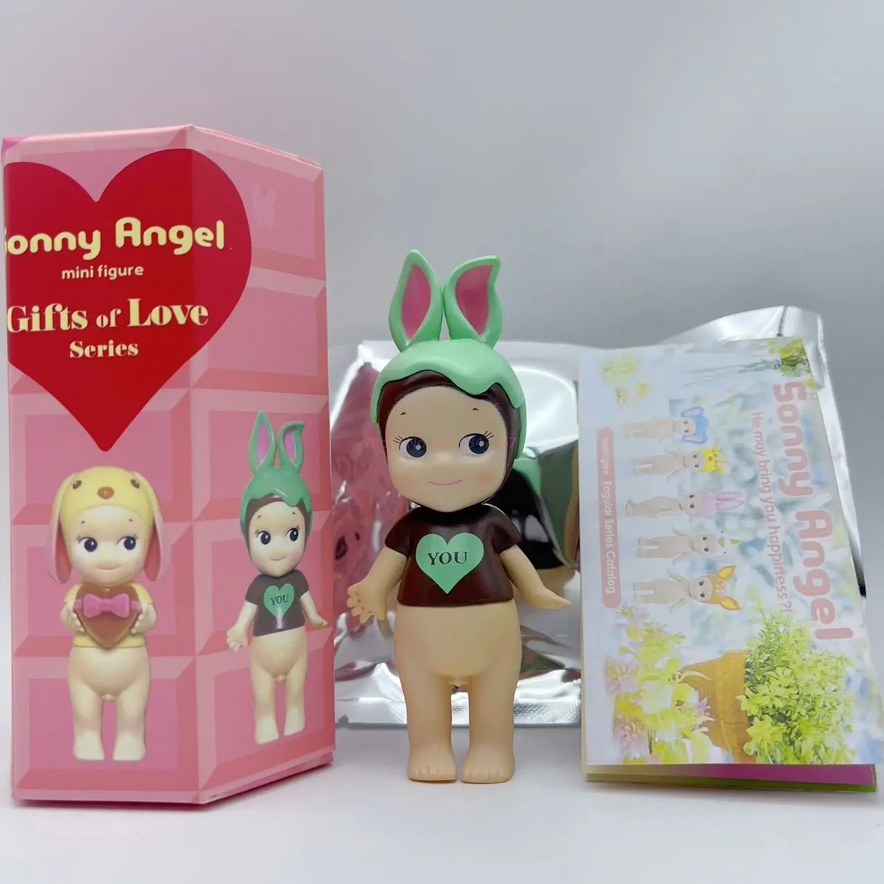 ใหม่ร้อน Sonny Angel ของขวัญ Love Series รุ่น Limited Collection รูปการ์ตูนเดสก์ท็อปกล่องตาบอด Xmas ของขวัญวันวาเลนไทน์ของเล่น