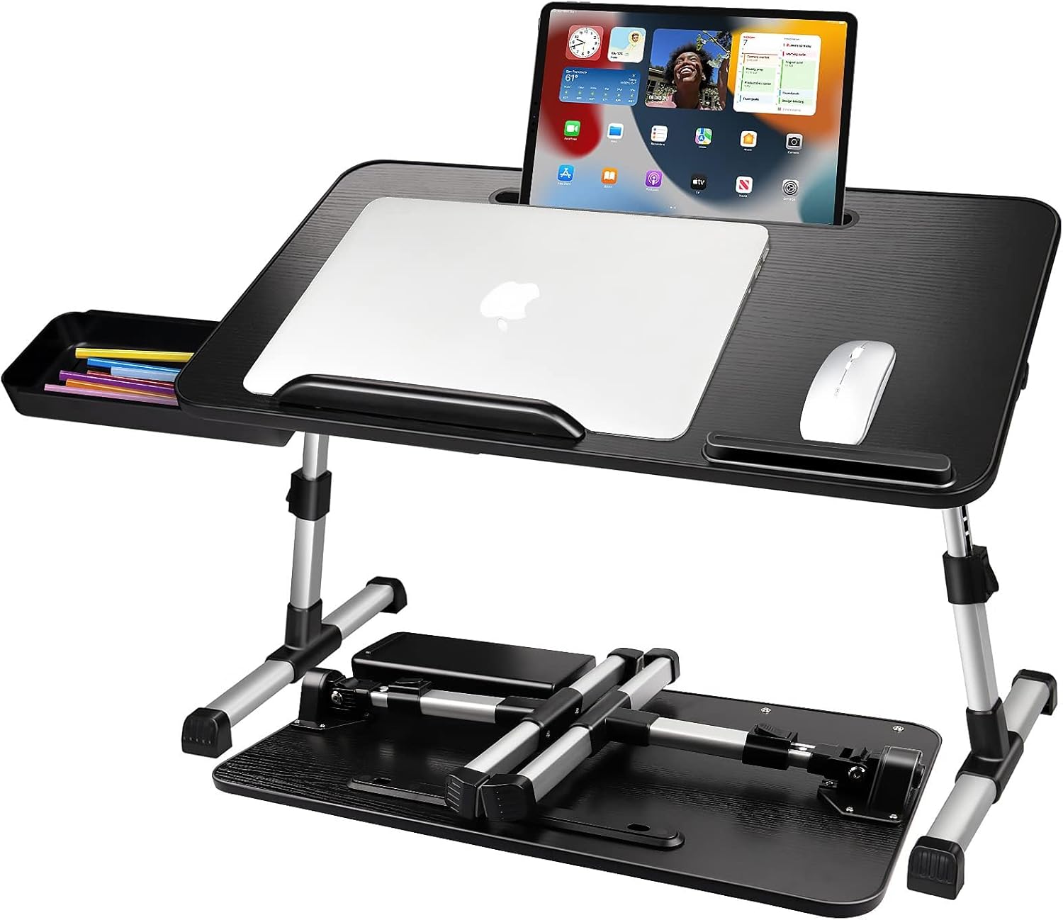 AirOpen Laptop-Tisch für Bett, höhenverstellbar, Winkelverstellbar