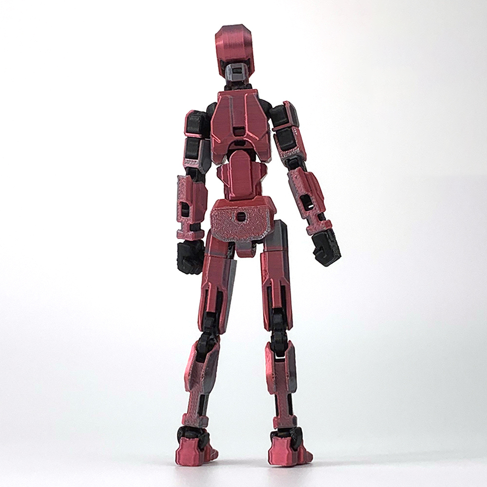 3Dプリントのマネキンアクションフィギュア,磁気吸引シリーズのおもちゃ,多関節式の可動式ロボット,装飾品ギフト,ダミー13
