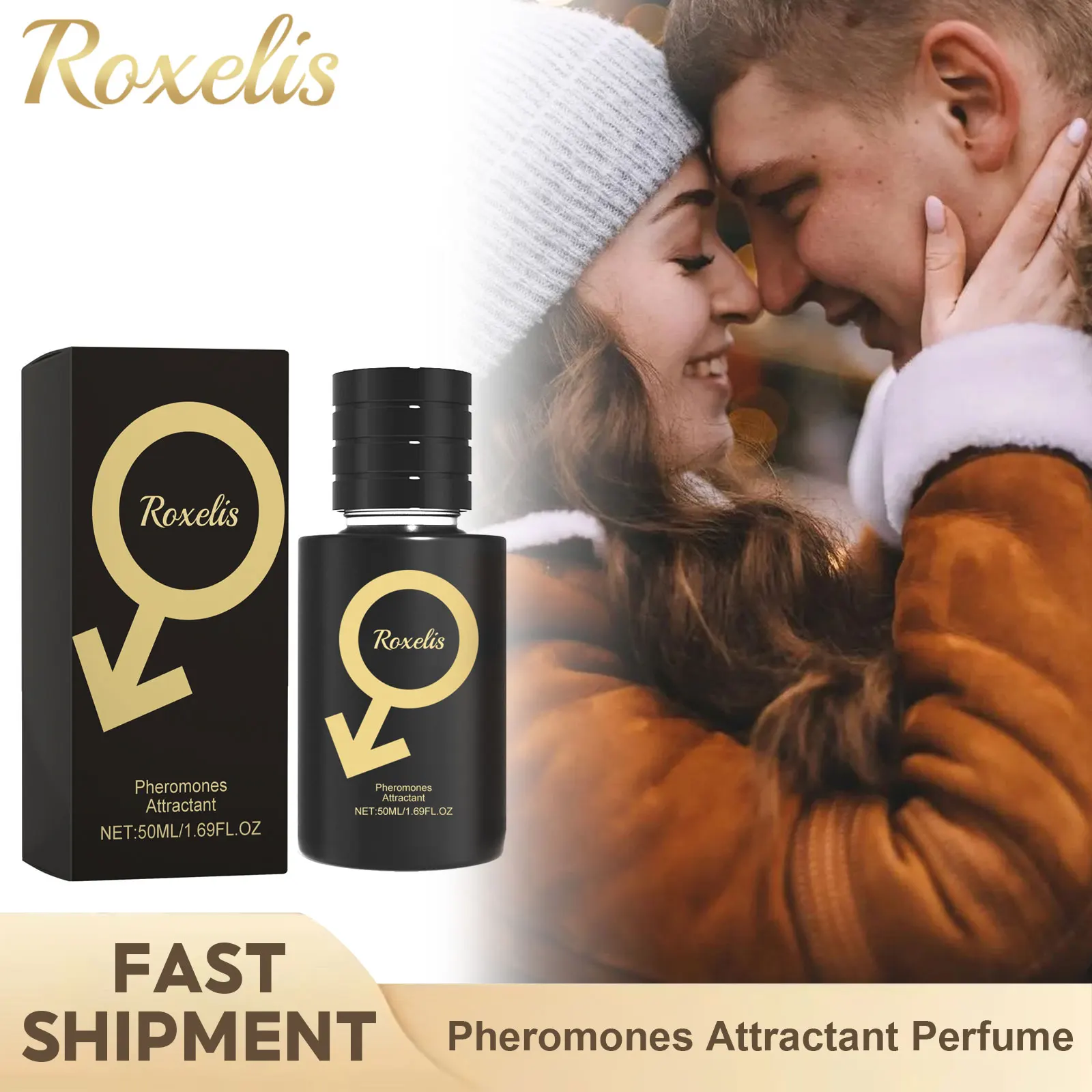 Perfume de feromonas para hombres, Aroma duradero para citas, feromonas románticas, coqueteo atractivo, aumenta la confianza, aceite aromático estimulante