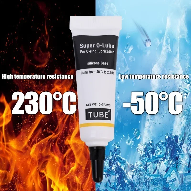 5 個防水食品グレードのシリコーン潤滑剤グリース O リング蛇口配管工 10 グラムホームセンターコーヒーマシン潤滑