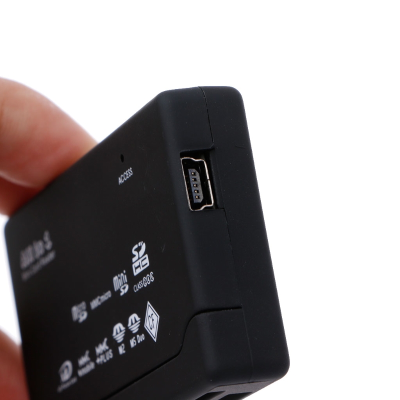 Lector tarjetas memoria todo en para USB externo, Mini SDHC,