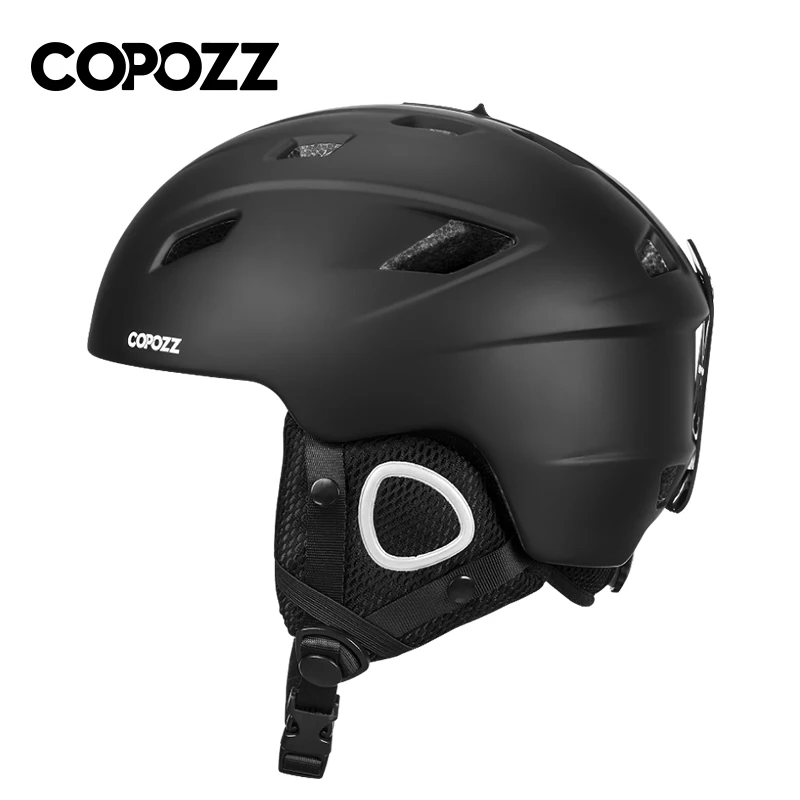 Copozz Nam Nữ Trượt Tuyết Mũ Bảo Hiểm Nửa Độ Phủ Gạt Mưa Moto Xe Trượt Tuyết An Toàn Tuyết Mũ Bảo Hiểm Mùa Đông Ấm Mũ Bảo Hiểm Dành Cho Người Lớn Và trẻ Em