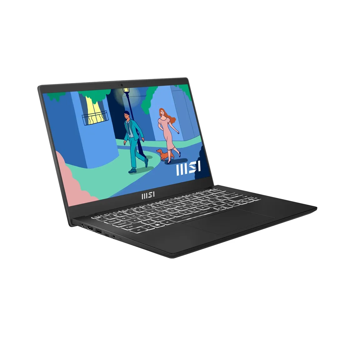 Laptop MSI Modern 14 C12MO-868PL i5-1235U 14" FHD 60Hz IPS-Level 16GB DDR4 3200 SSD512 Intel Iris Xe Graphics Win11