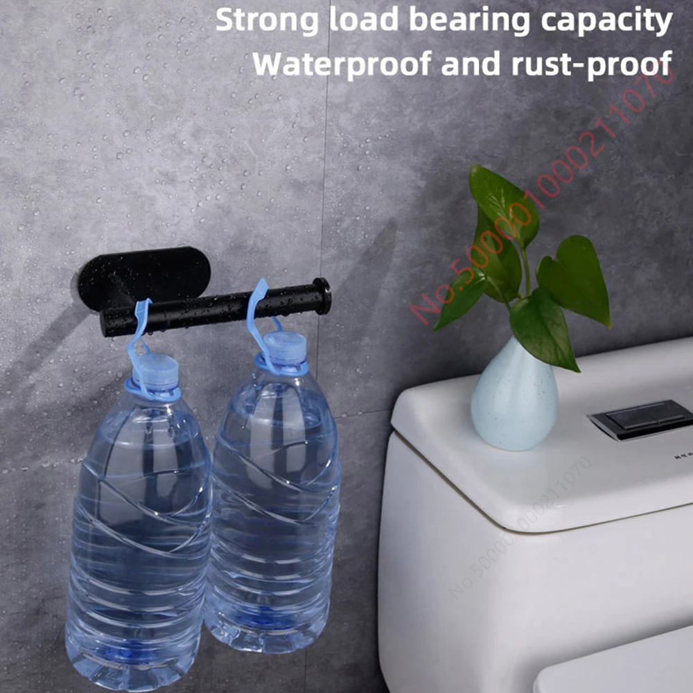 1 ~ 2PCS Wc Papier Rack Bad Papier Handtuch Halter Klebstoff Saugfähigen Papier Spender WC Küche Hardware Lagerung Zubehör