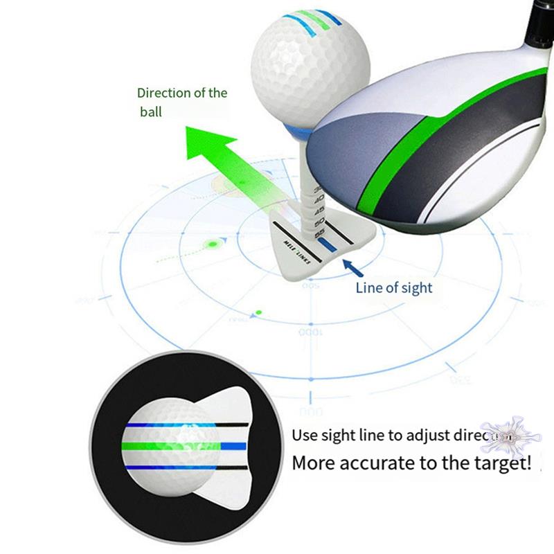 4Pcs Golfs Tees For Golfs Driver Training, Plastic Golfs Tees Low Resistance More Distance Consistent Height Tees