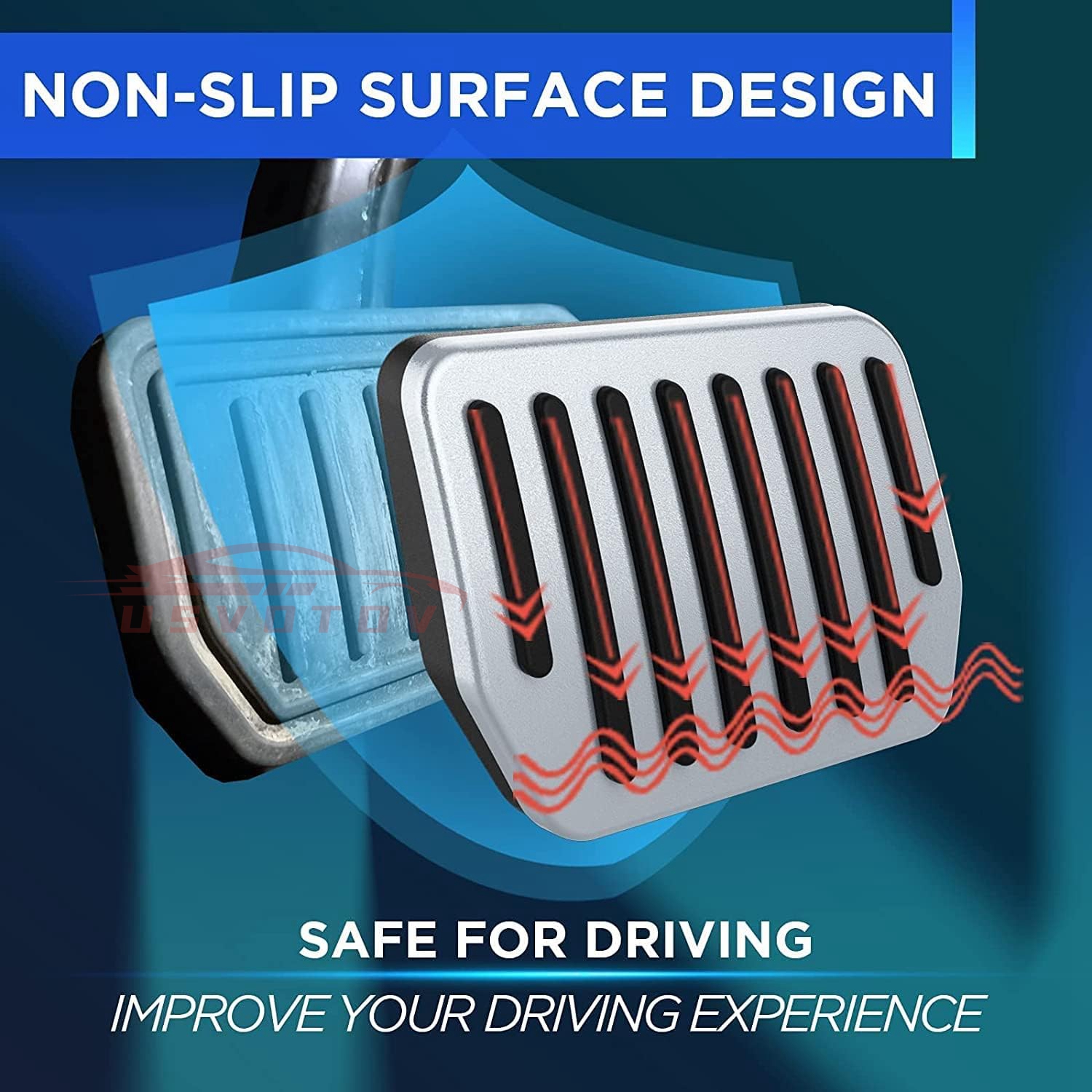 Voor Tesla Model 3 Highland Model Y Launch 2021 tot 2025 Voetpedaal Brandstof Rempedaal Cover Rest Pad Trim voor Tesla Auto Accessoires